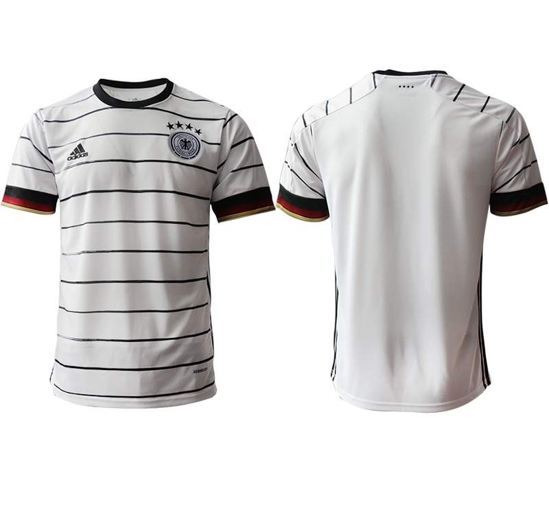 Men 2021 European Cup Germany home aaa version white Soccer Jersey